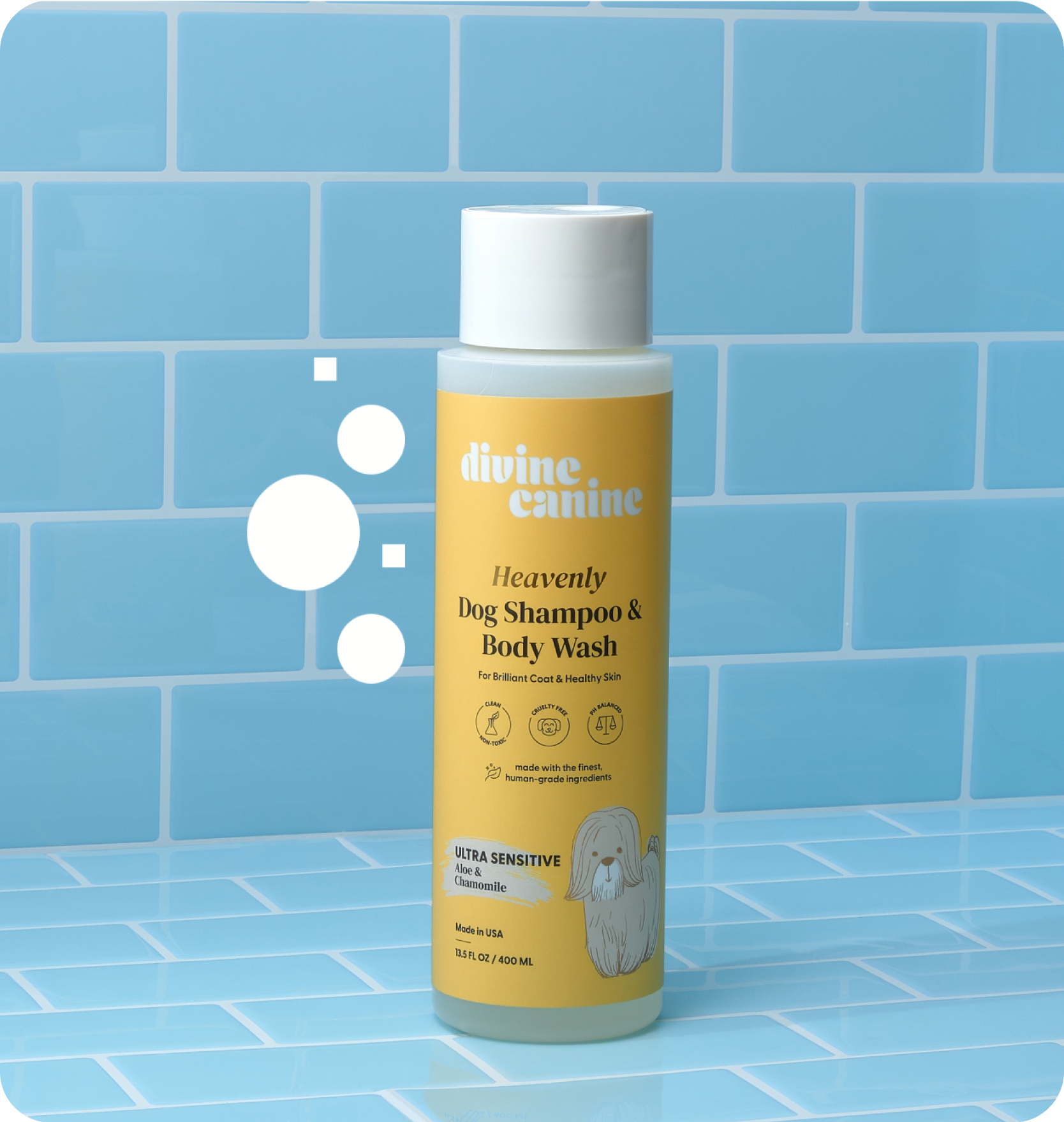 {"loading" => "lazy", "class" => "motion-reduce", "sizes" => "(min-width: 1440px) 327px, (min-width: 990px) calc((100vw - 10rem) / 4), (min-width: 750px) calc((100vw - 10rem) / 3), calc(100vw - 3rem)", "widths" => "165, 360, 535, 750, 940, 1100", "alt" => "bottle of Heavenly Dog Shampoo Ultra Sensitive with blue background", "is" => "lazy-image"}