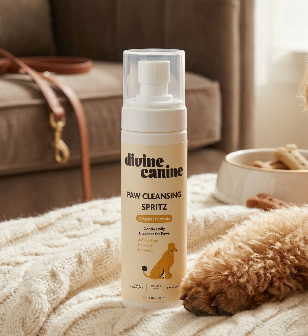 Divine Canine | Original Dog Paw Sanitizer Spray