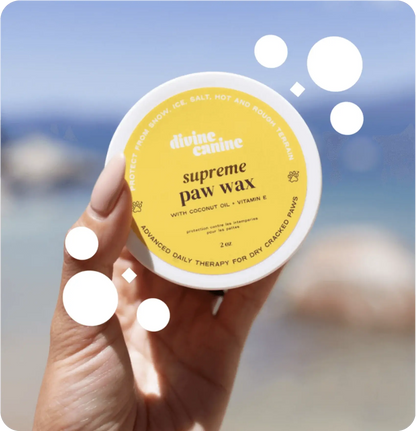girl holding Supreme Paw Wax
